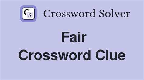 Charity fair Crossword Clue, Crossword Solver .